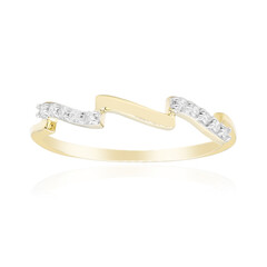 9K SI1 (G) Diamond Gold Ring