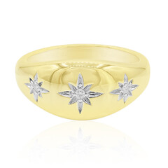 I1 (G) Diamond Silver Ring