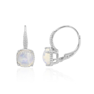 Welo Opal Silver Earrings