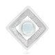 Sky Blue Topaz Silver Pendant (MONOSONO COLLECTION)