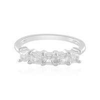Zircon Silver Ring
