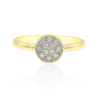 9K SI2 (G) Diamond Gold Ring