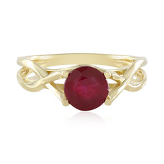 9K Madagascar Ruby Gold Ring (de Melo)