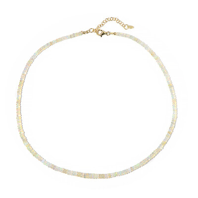 Welo Opal Silver Necklace