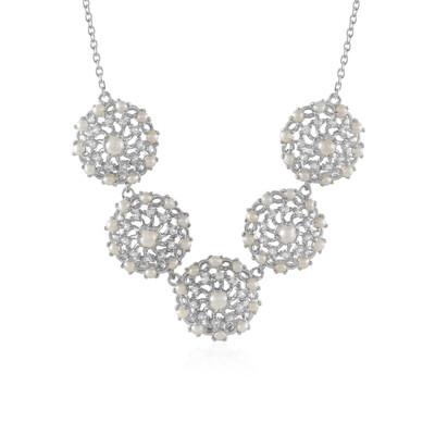 Freshwater pearl Silver Necklace