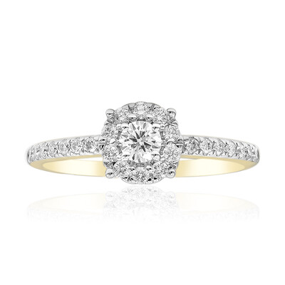 9K SI1 (G) Diamond Gold Ring (Annette)