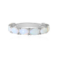 Australian Opal Silver Ring