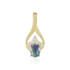 Mezezo Opal Silver Pendant (Adela Silber)