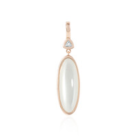 White Moonstone Silver Pendant (KM by Juwelo)