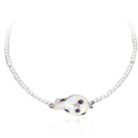 Freshwater pearl Silver Necklace (Dallas Prince Designs)