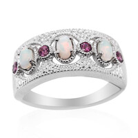 Welo Opal Silver Ring