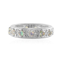 Welo Opal Silver Ring