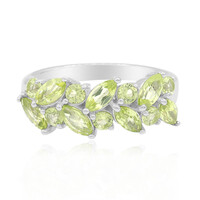 Peridot Silver Ring