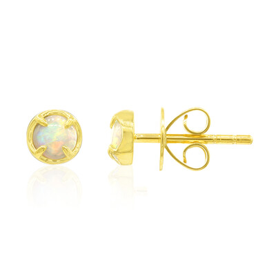 9K Coober Pedy Opal Gold Earrings (Mark Tremonti)