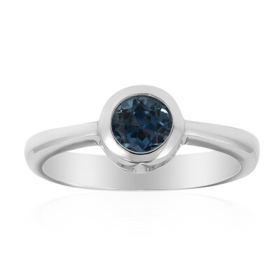 London Blue Topaz Silver Ring
