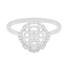 14K SI1 (G) Diamond Gold Ring