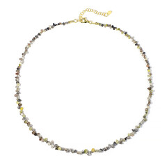 Fancy Diamond Silver Necklace