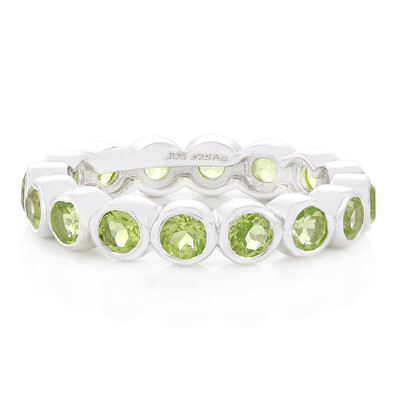 Peridot Silver Ring