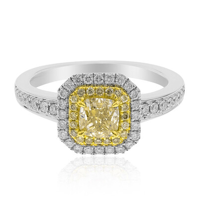 18K SI2 Yellow Diamond Gold Ring (CIRARI)