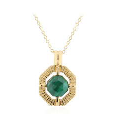 Malachite Silver Necklace