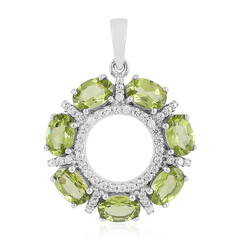 Peridot Silver Pendant