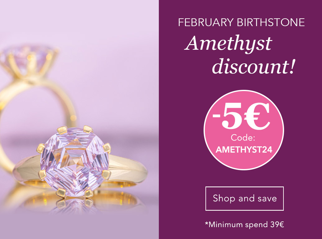 Amethyst birthstone discount