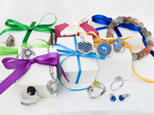 Selection of jewellery to give as a gift