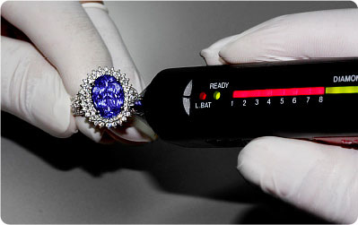Electronic Diamond tester (pictured)