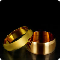 Gold rings