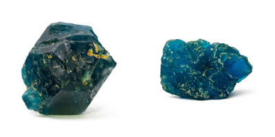 Royal Blue and Neon Blue Apatite